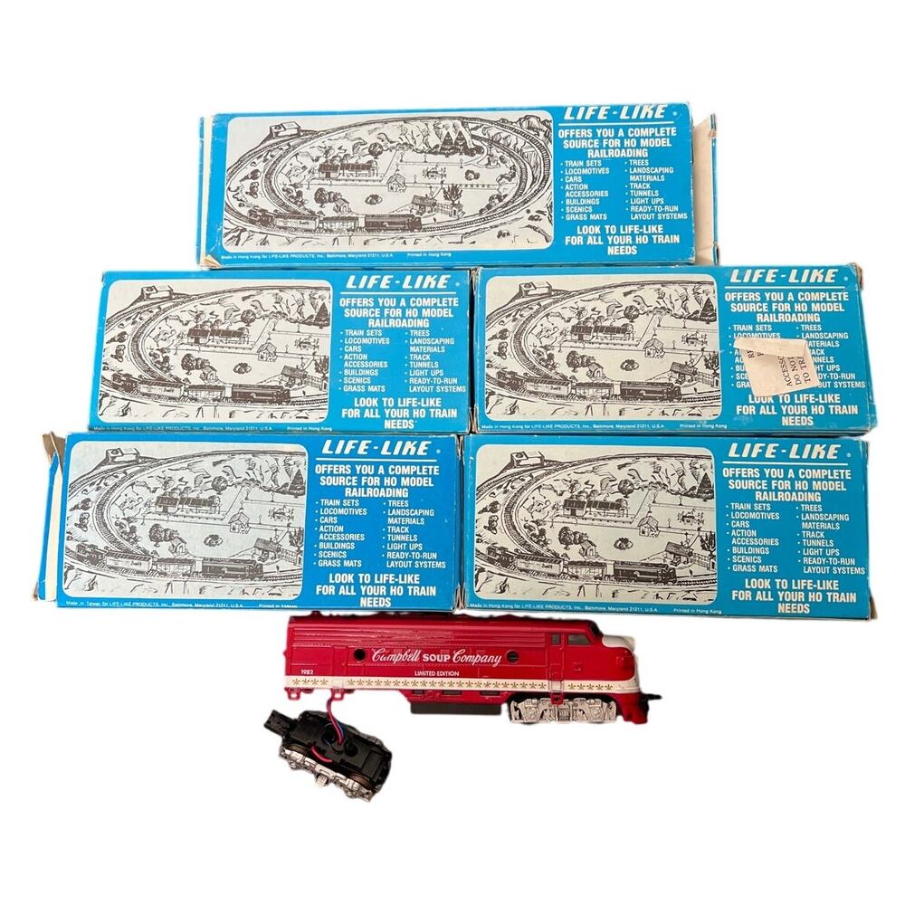 Vintage Life-Like Campbell Soup Company Train Collection Ho Model Railroading - Picture 2 of 7